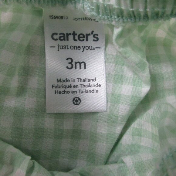 Baby Girl Clothes Lot 4pc Romper Dress Bodysuit Outfits Size 0-3M Mixed Colors - Picture 6 of 10